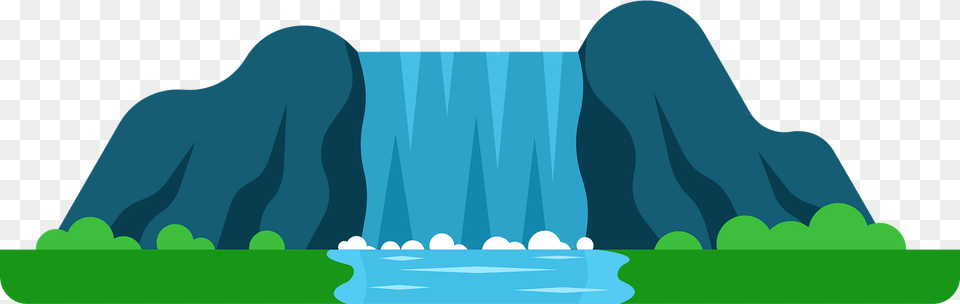 Waterfall Clipart, Ice, Nature, Outdoors, Iceberg Free Png