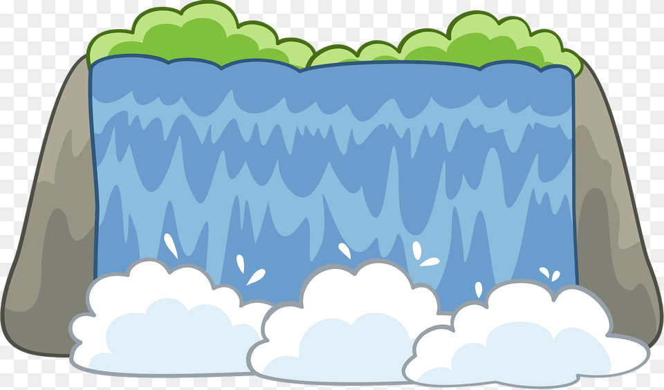 Waterfall Clipart, Outdoors, Nature, Weather, Water Free Png Download