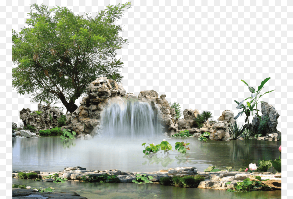 Waterfall Scenery Water Doloresgouveia Full Hd Waterfall, Nature, Outdoors, Pond, Plant Png