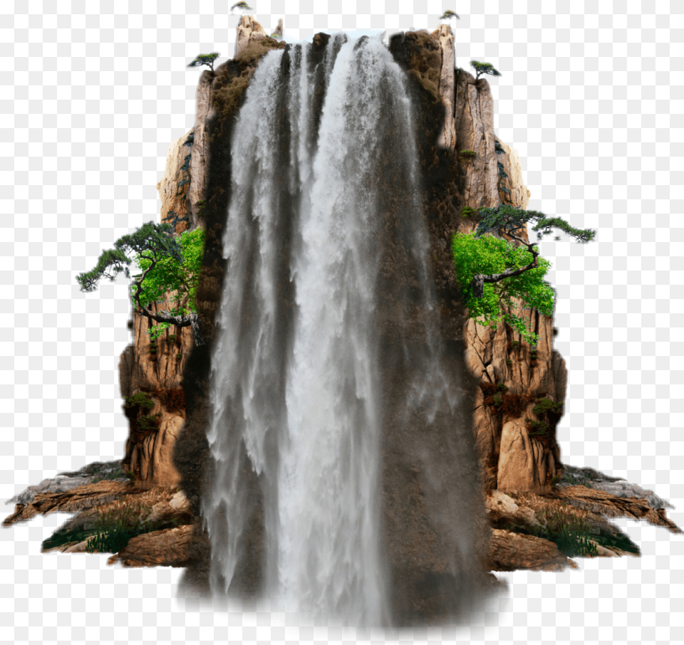 Waterfall Waterfalls Waterfall, Nature, Outdoors, Water Free Png