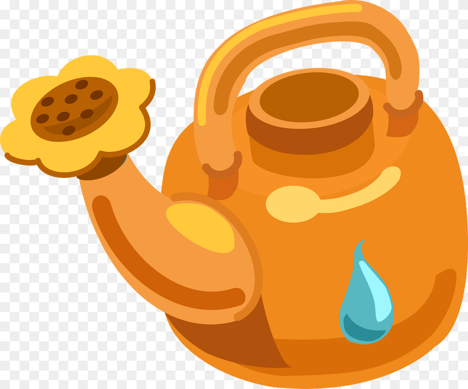 Watering Can Clipart, Pottery, Cookware, Pot, Tin Free Png