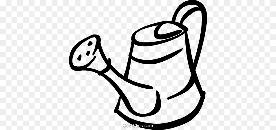 Watering Can Royalty Vector Clip Art Illustration, Tin, Watering Can, Ammunition, Grenade Png