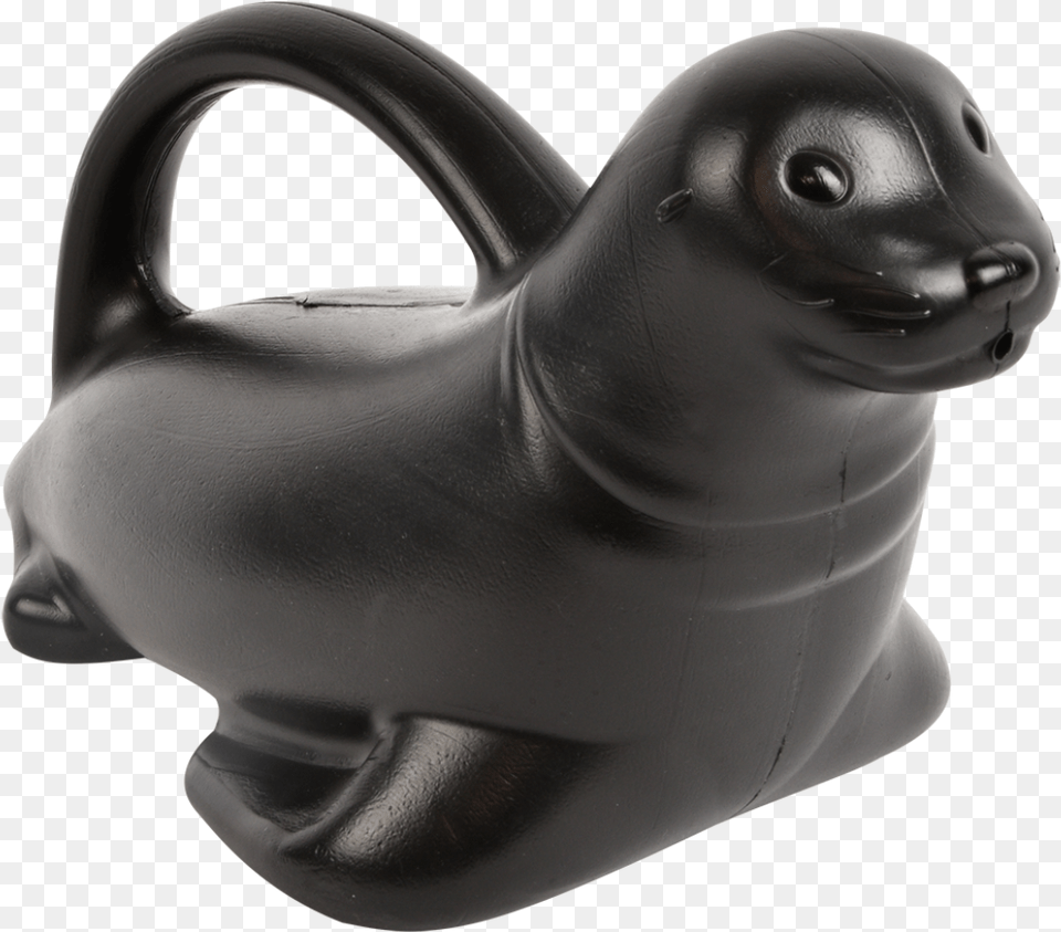 Watering Can Sea Lion, Figurine, Adult, Pottery, Person Free Transparent Png