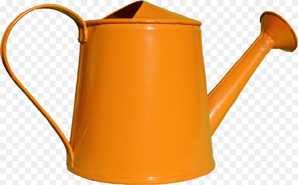 Watering Plants Clipart Orange Watering Can Clipart, Tin, Watering Can, Jug Free Png