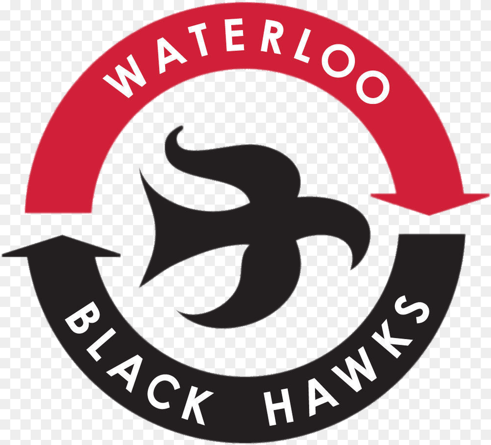 Waterloo Black Hawks Logo Transparent Waterloo Junior Hawks, Symbol Free Png