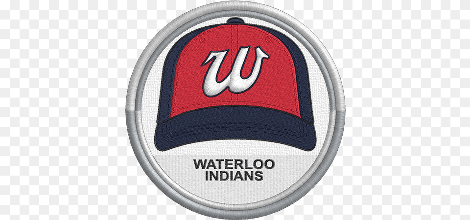 Waterloo Indians Binghamton Triplets Logo, Baseball Cap, Cap, Clothing, Hat Png