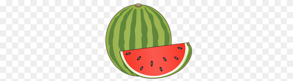 Watermelon Clip Art Summer Clipart Watermelon, Food, Fruit, Plant, Produce Free Png