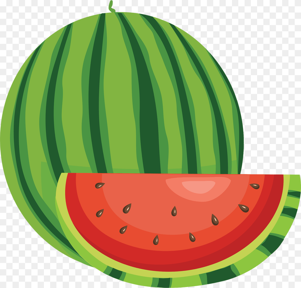 Watermelon Clipart, Food, Fruit, Melon, Plant Png