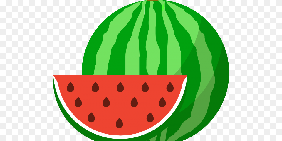Watermelon Clipart Cucumber Melon Watermelon Icon, Food, Fruit, Plant, Produce Free Png Download