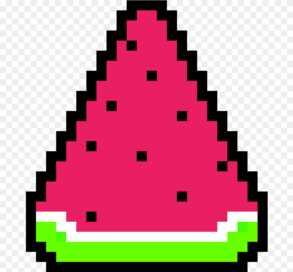 Watermelon Clipart Download Pixel Art, First Aid, Triangle, Food, Fruit Png Image