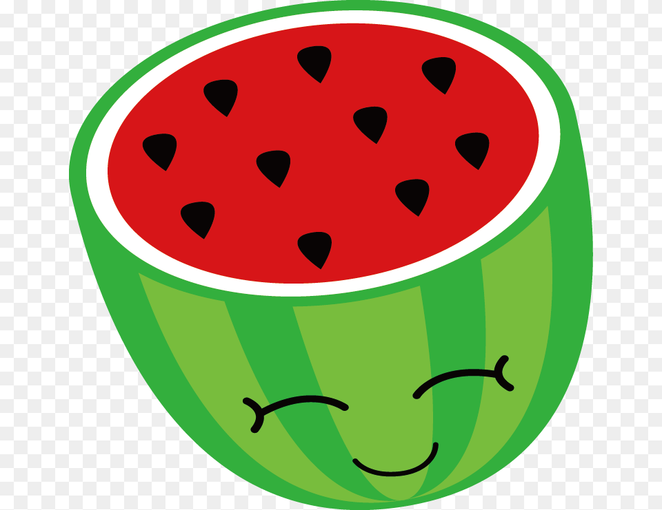 Watermelon Clipart Smile, Produce, Plant, Melon, Fruit Free Png