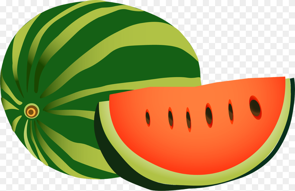 Watermelon Clipart Transparent Background, Food, Fruit, Plant, Produce Free Png Download