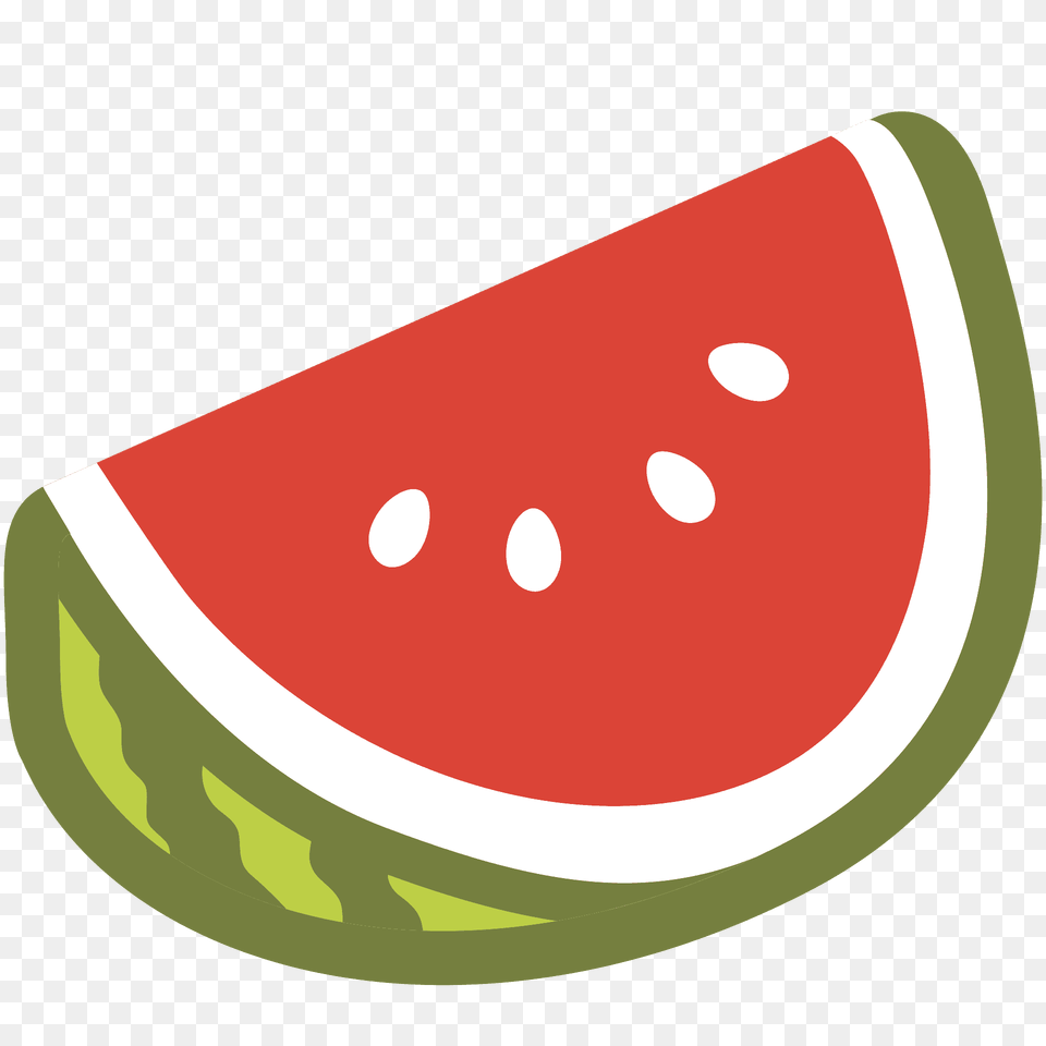 Watermelon Emoji Clipart, Food, Fruit, Plant, Produce Png