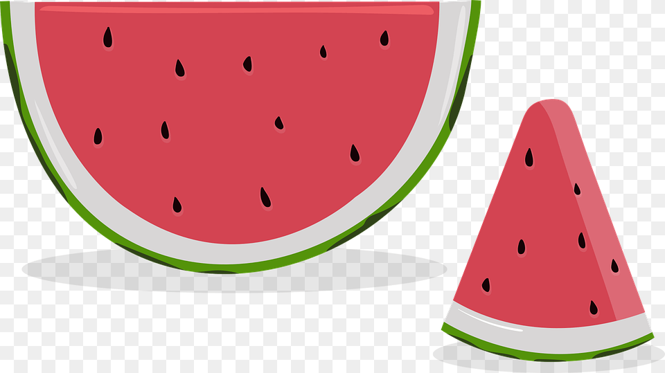 Watermelon Fruit Summer Fresh Sweet Slice Green Watermelon, Food, Produce, Plant, Melon Png Image