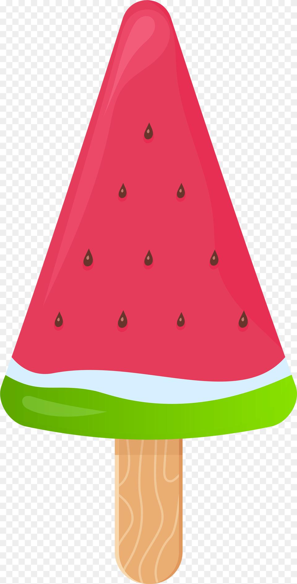 Watermelon Ice Cream Stick Clip Art, Food, Fruit, Plant, Produce Free Transparent Png