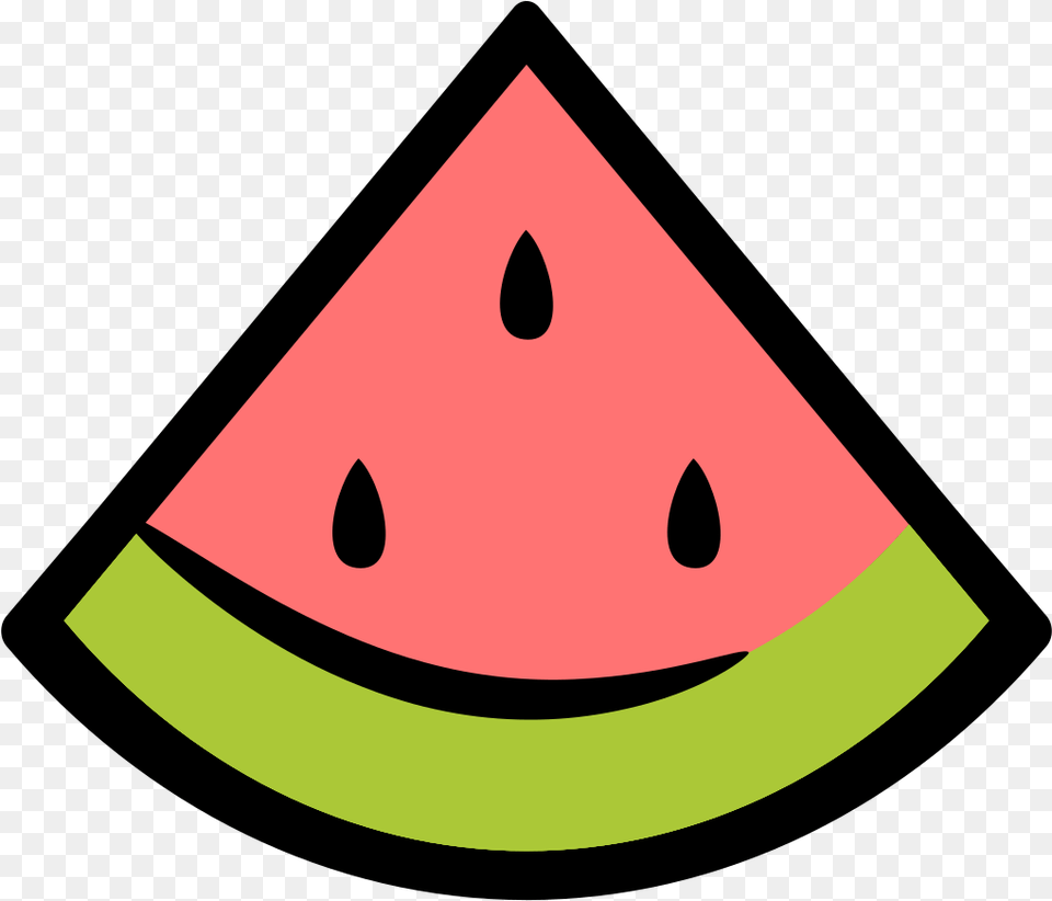 Watermelon Icon, Food, Fruit, Produce, Plant Png Image