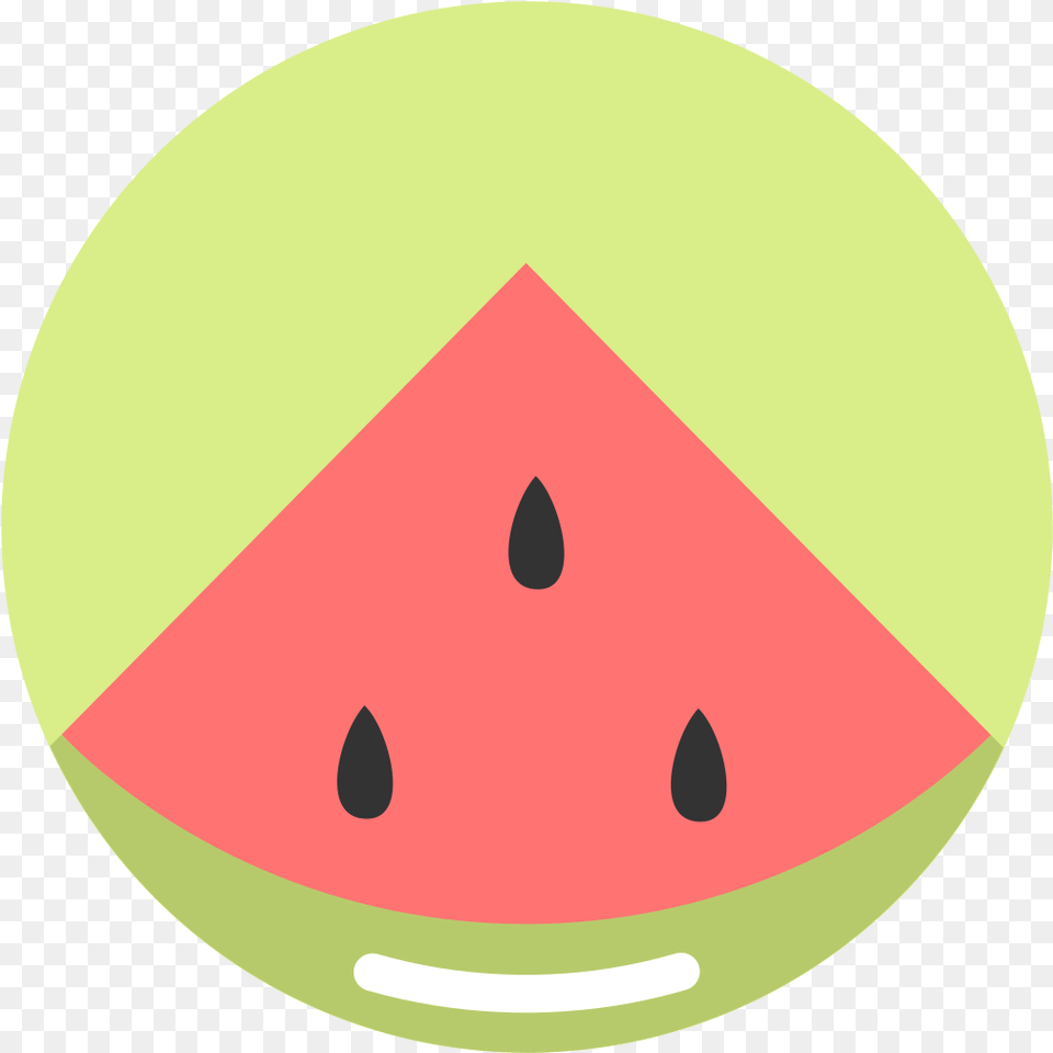 Watermelon Icon Nutrition Icon Flat, Food, Fruit, Produce, Plant Png
