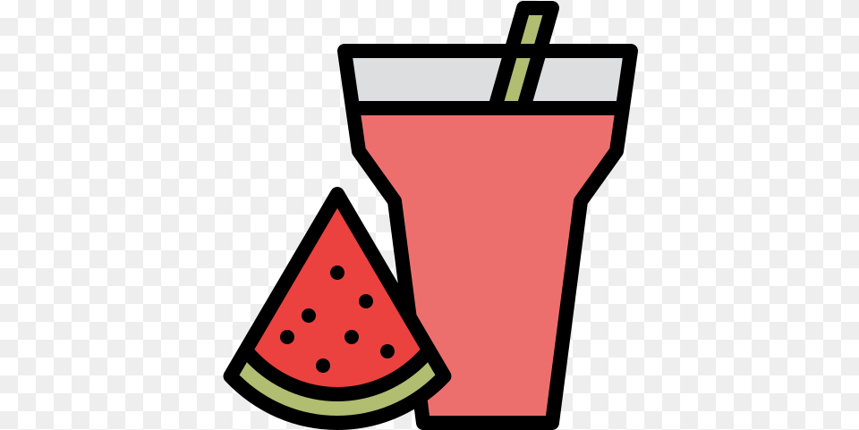 Watermelon Juice Vector Icons Girly, Beverage, Food, Fruit, Plant Free Png