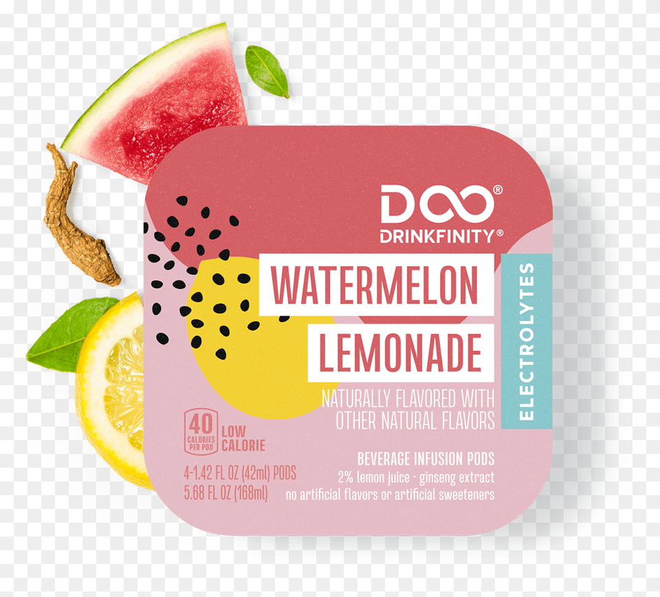 Watermelon Lemonade Seedless Fruit, Advertisement, Food, Plant, Produce Free Png Download