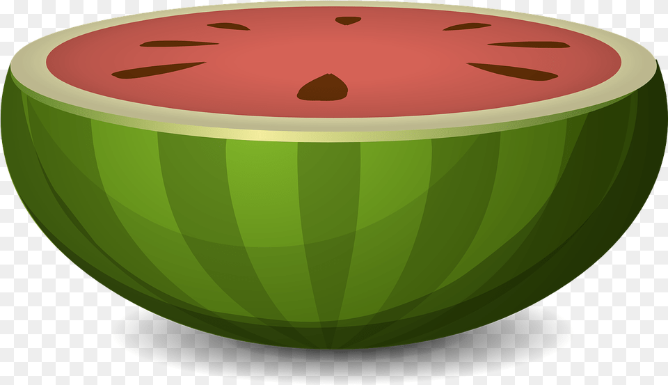 Watermelon Melon Fruit Photo Half Watermelon Clipart, Food, Plant, Produce, Hot Tub Png