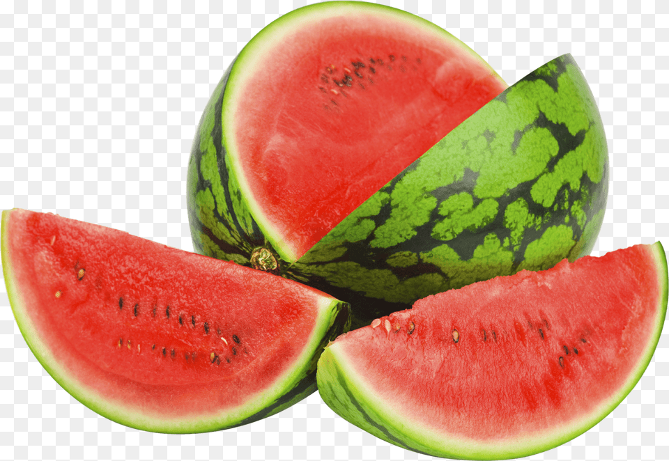 Watermelon On Background, Food, Fruit, Plant, Produce Free Png