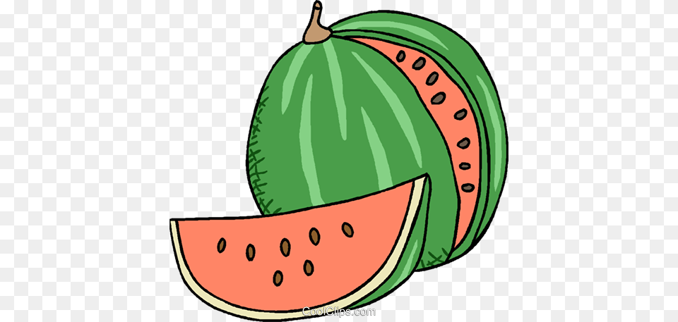 Watermelon Royalty Vector Clip Art Illustration, Food, Fruit, Plant, Produce Free Transparent Png