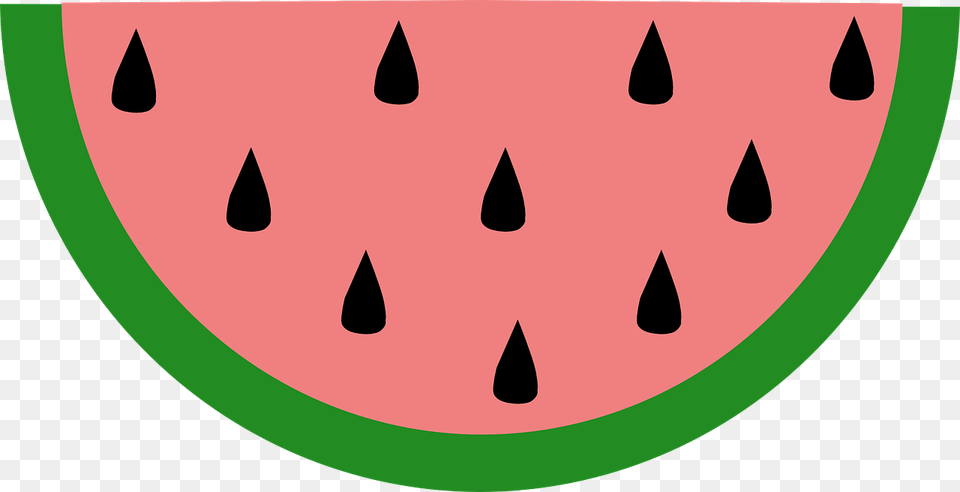 Watermelon Slice Clip Art, Food, Fruit, Plant, Produce Free Png Download