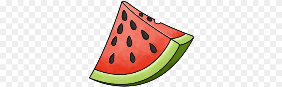 Watermelon Slice Slice Of Watermelon Drawing, Food, Fruit, Melon, Plant Png