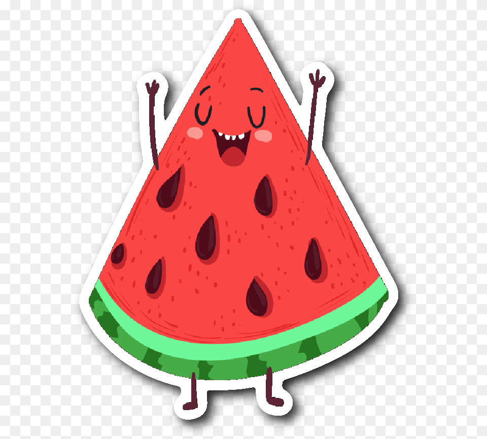 Watermelon Stickers, Plant, Produce, Food, Fruit Free Png
