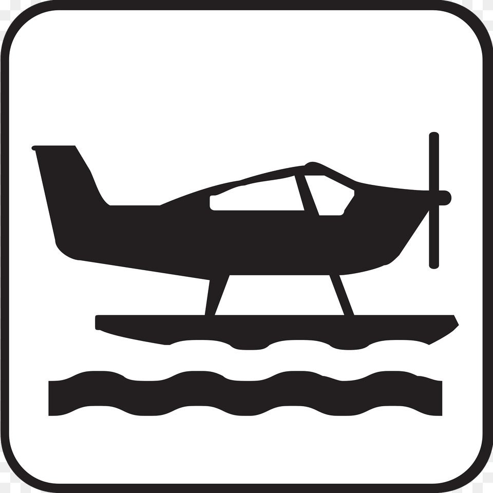Waterplane Clipart, Aircraft, Transportation, Vehicle, Airplane Png Image