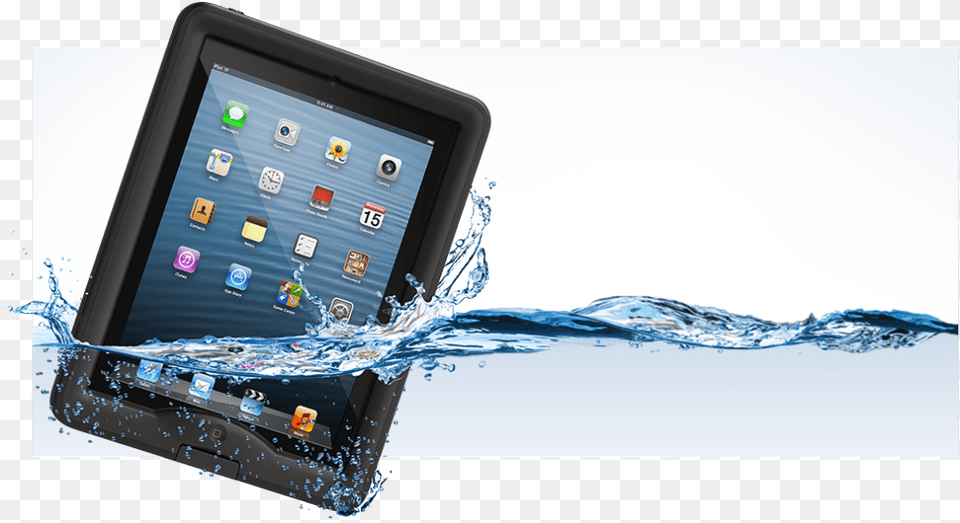 Waterproof Lifeproof Nd Apple Ipad Cases, Computer, Electronics, Tablet Computer, Surface Computer Png