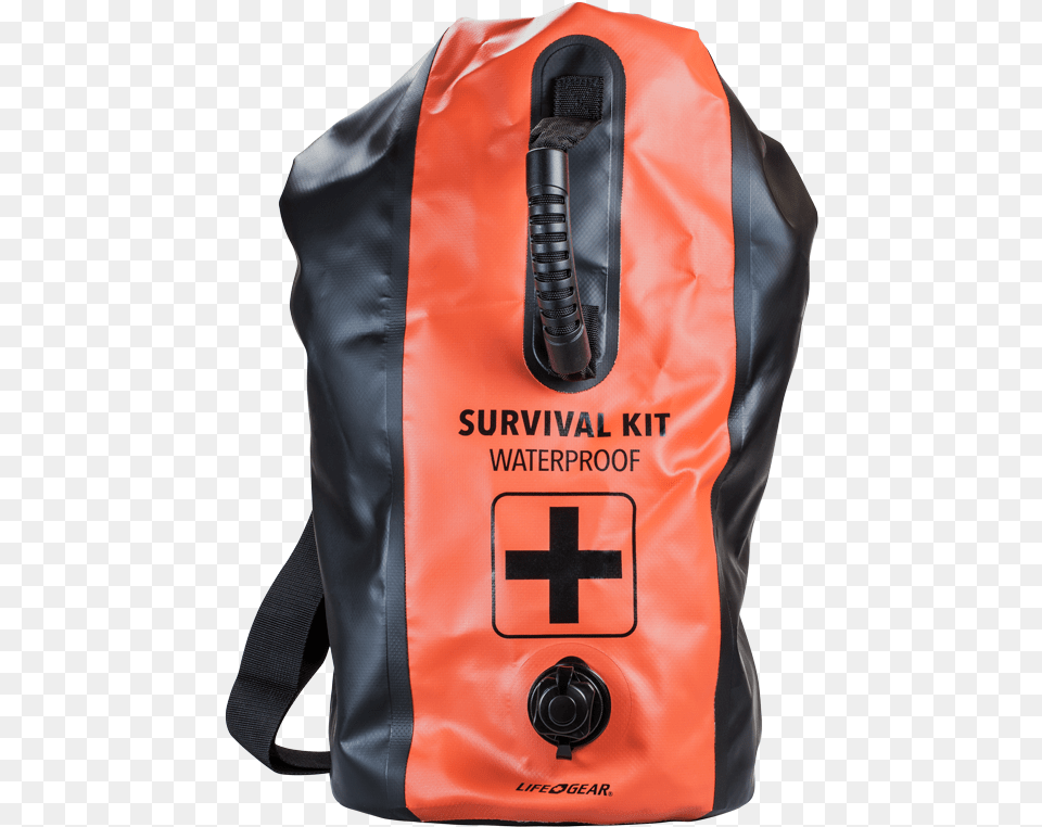 Waterproof Two Person 72 Hour Dry Bag Survival Kit Life Gear Survival Kit, Clothing, Lifejacket, Vest Free Transparent Png