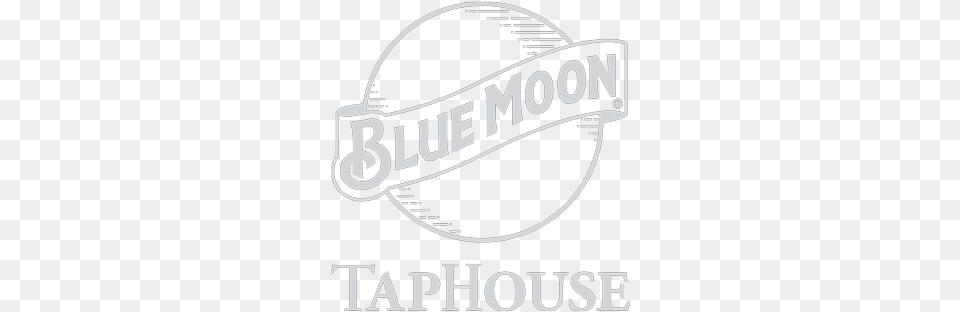 Waterside Blue Moon Taphouse, Logo, Sticker, Architecture, Building Free Png Download