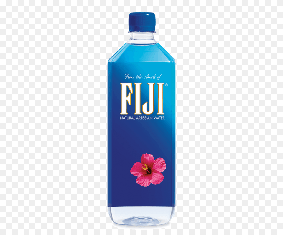 Watertea Fiji Water Bills Distributing, Bottle, Flower, Plant, Water Bottle Png Image