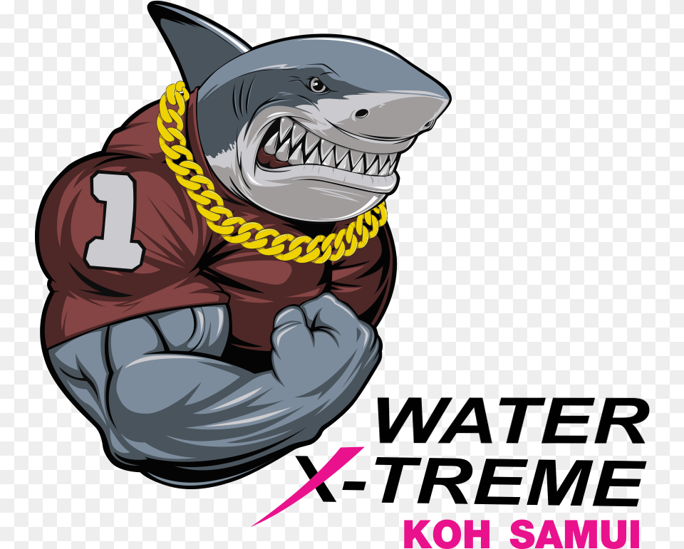 Waterxtreme Koh Samui Great White Shark, Book, Comics, Publication, People Png