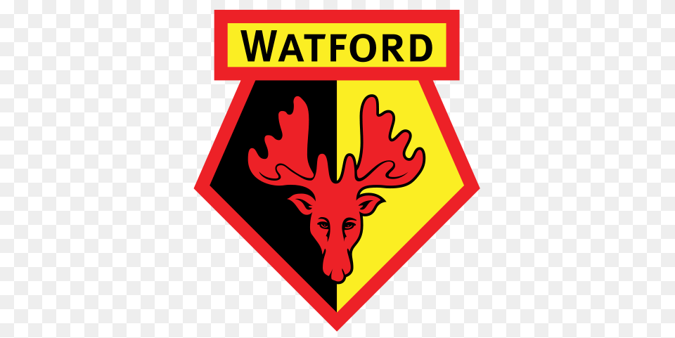 Watford Fc Logo, Symbol, Sign Free Png