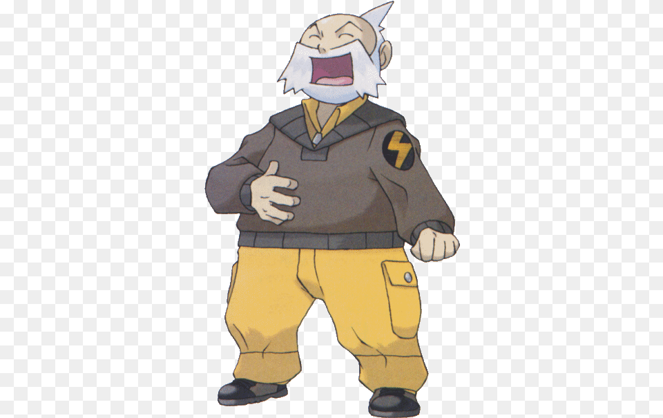 Watson Is An Electric Type Gym Leader That Has An Interesting Gym Leader Wattson, Baby, Person, Cartoon Png Image