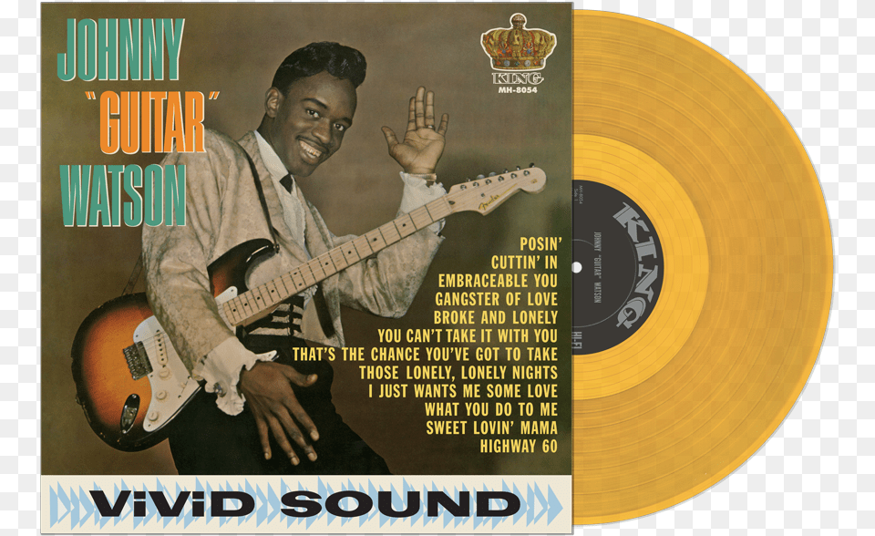 Watson Johnny 39guitar39 Johnny Guitar Watson King Records, Adult, Person, Man, Male Free Transparent Png