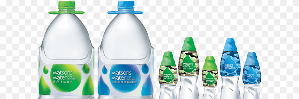 Watsons Water Drops Of Fun Watsons Water Hong Kong, Beverage, Bottle, Mineral Water, Water Bottle Free Png
