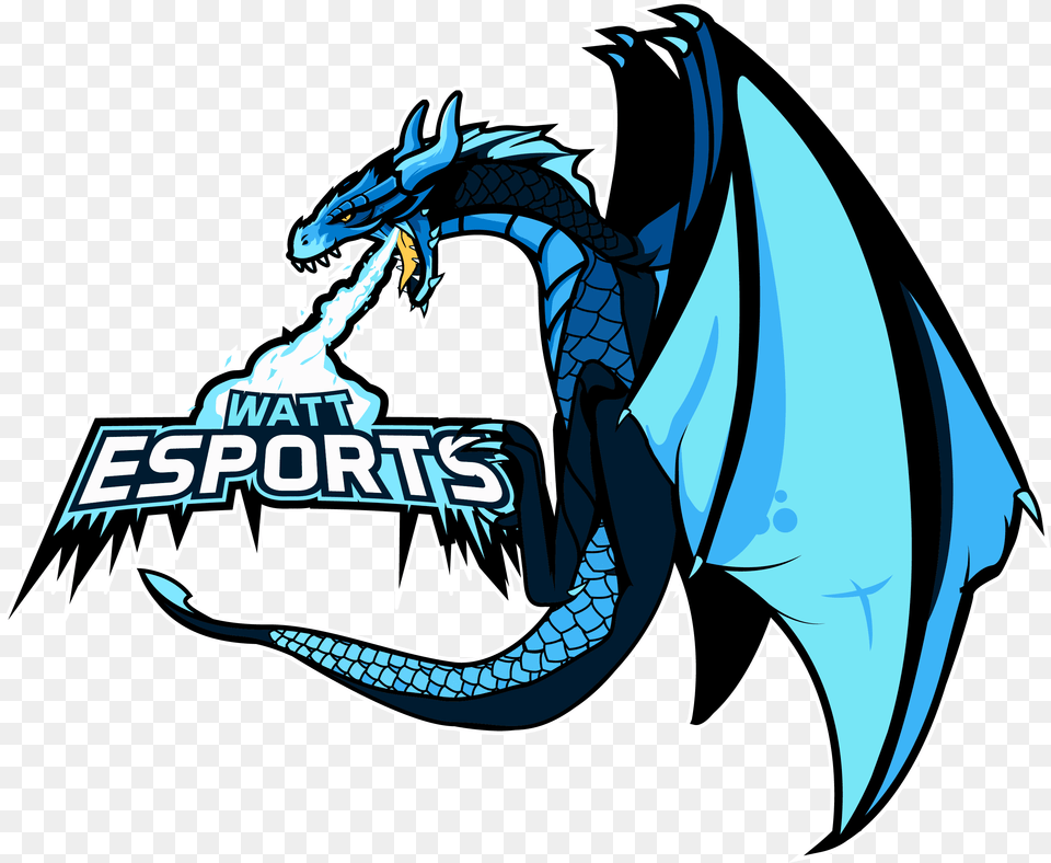Watt Esports And Video Games Society Mythical Creature, Dragon Free Png Download