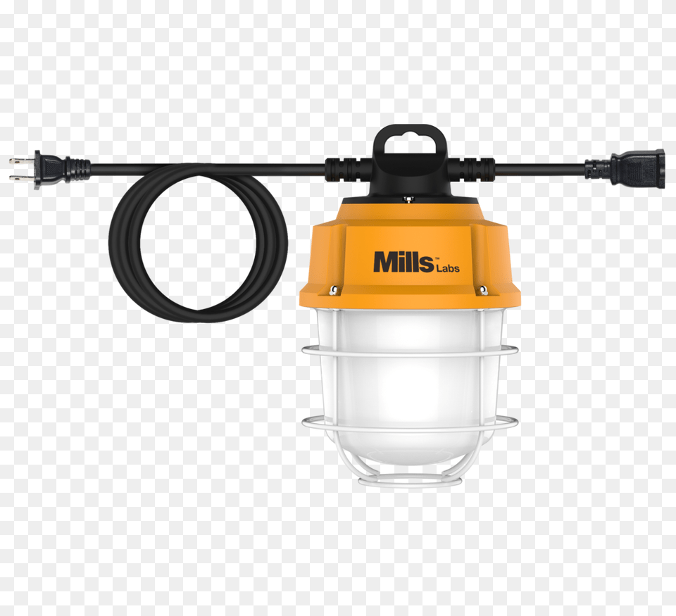 Watt Led Temporary String Light Pc Kit Construction Jobsite, Device, Power Drill, Tool, Lamp Free Png Download