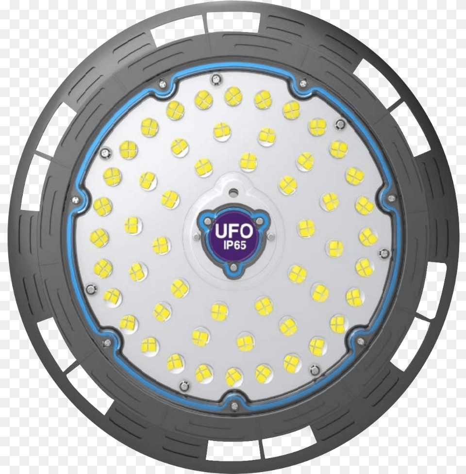 Watt Led Ufo Highbay Light Cool Dot, Wheel, Machine, Vehicle, Transportation Free Transparent Png
