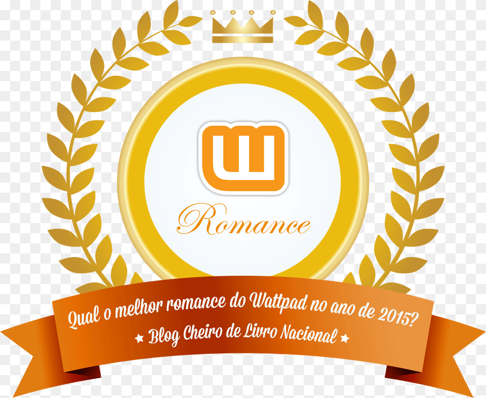 Wattpad Resultado Molde De Braso Para Casamento, Logo, Gold, Advertisement, Badge Free Png Download