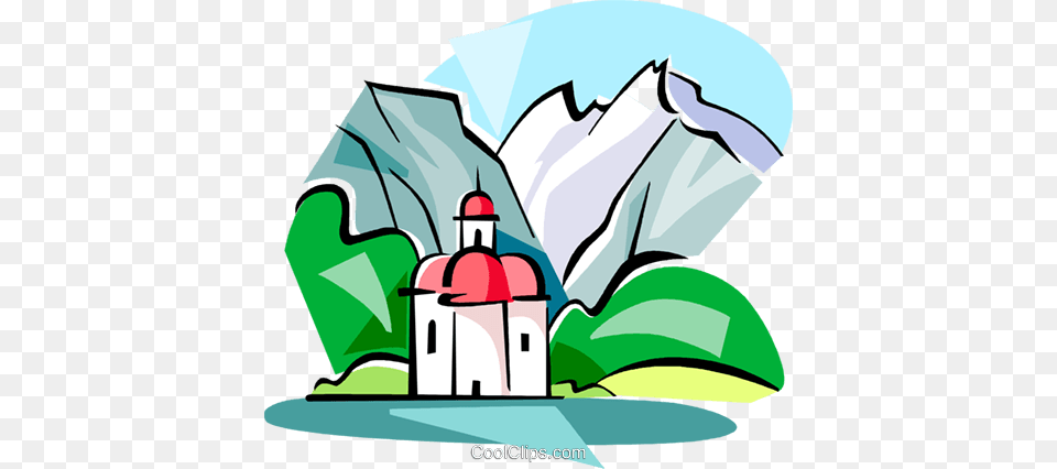 Watzmann Mountain Royalty Vector Clip Art Illustration, Ice, Nature, Outdoors, Bulldozer Free Png Download