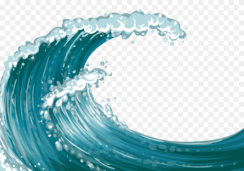 Wave, Nature, Outdoors, Sea, Sea Waves Free Png Download