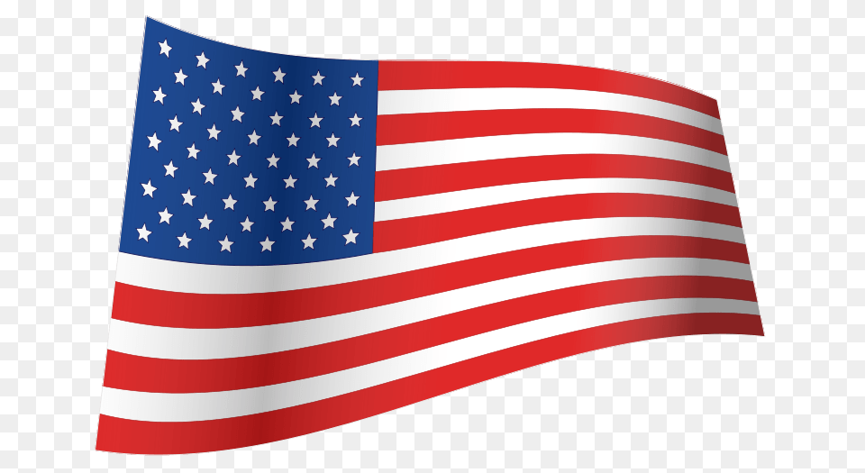 Wave American Flag, American Flag Free Png Download