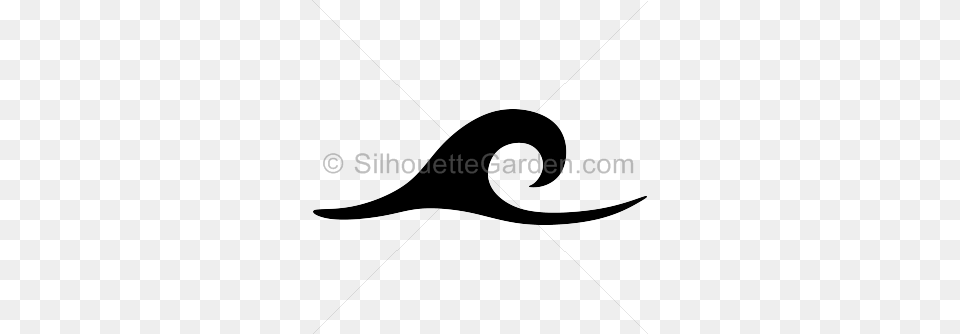 Wave Clipart Silhouette, Face, Head, Mustache, Person Free Transparent Png