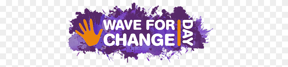Wave For Change Poster, Purple, Art, Graphics, People Free Transparent Png