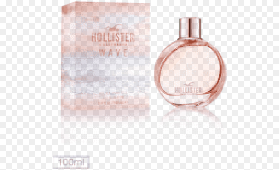 Wave For Her Hollister Eau De Parfum Hollister Wave For Her, Bottle, Cosmetics, Perfume Free Png