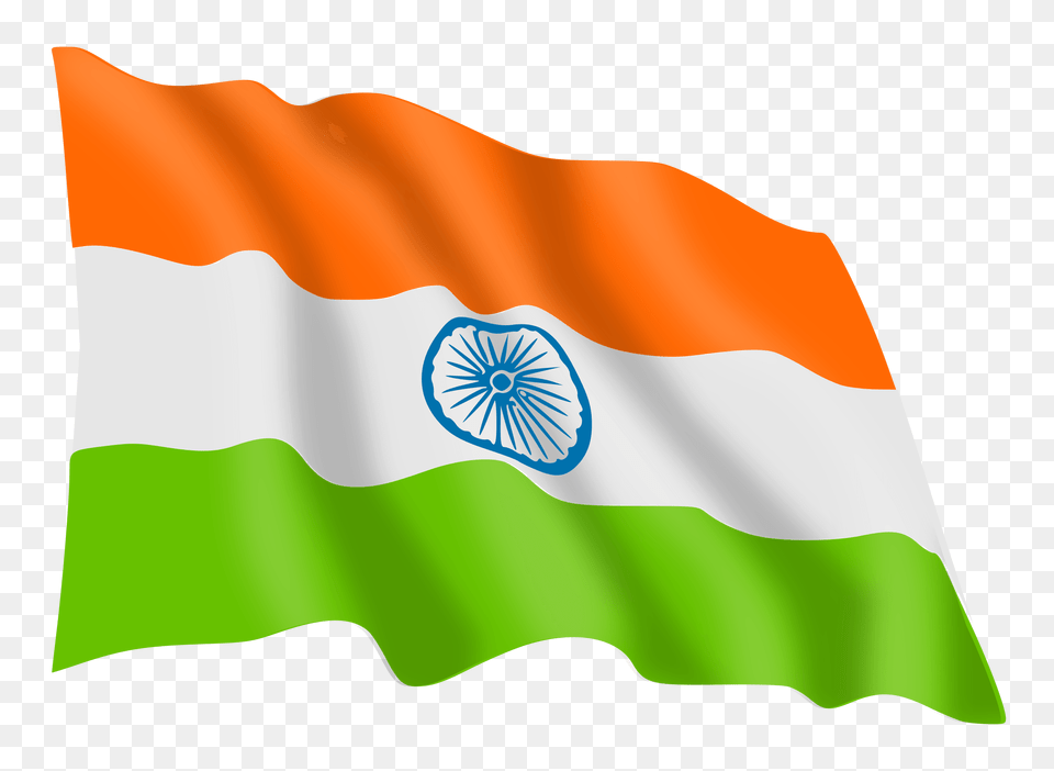 Wave India Flag, India Flag Free Transparent Png